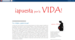 Desktop Screenshot of blogapuestaporlavida.blogspot.com
