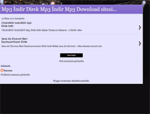 Tablet Screenshot of direkmp3indir.blogspot.com