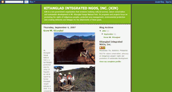 Desktop Screenshot of kitangladintegratedngos.blogspot.com