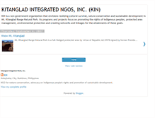 Tablet Screenshot of kitangladintegratedngos.blogspot.com