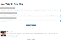 Tablet Screenshot of ljwright-frogblog.blogspot.com
