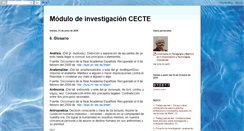 Desktop Screenshot of moduloinvestigacioncecte.blogspot.com