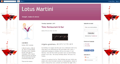 Desktop Screenshot of lotusmartini.blogspot.com