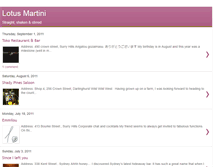 Tablet Screenshot of lotusmartini.blogspot.com