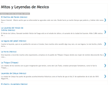 Tablet Screenshot of mitosyleyendas-mexico.blogspot.com