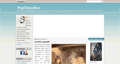 Desktop Screenshot of popfilosofico.blogspot.com
