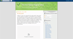 Desktop Screenshot of iheartfallacies.blogspot.com