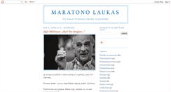 Desktop Screenshot of maratonolaukas.blogspot.com
