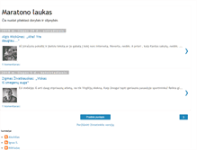 Tablet Screenshot of maratonolaukas.blogspot.com