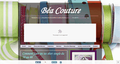 Desktop Screenshot of bea-couture.blogspot.com