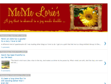 Tablet Screenshot of memelorie.blogspot.com