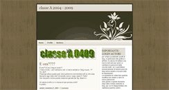 Desktop Screenshot of classea0409.blogspot.com