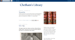 Desktop Screenshot of chethamslibrary.blogspot.com