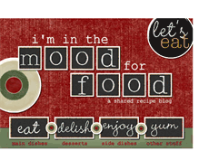 Tablet Screenshot of iminthemoodforfood.blogspot.com