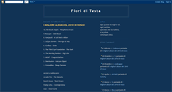 Desktop Screenshot of fioriditesta.blogspot.com