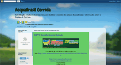 Desktop Screenshot of acquabrasilcorrida.blogspot.com