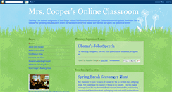 Desktop Screenshot of jenecooper.blogspot.com