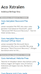 Mobile Screenshot of aco-xstralen.blogspot.com