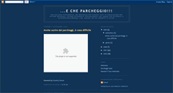 Desktop Screenshot of eccheparcheggio.blogspot.com