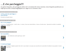 Tablet Screenshot of eccheparcheggio.blogspot.com