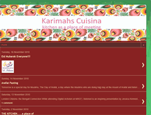 Tablet Screenshot of karimahscuisina.blogspot.com