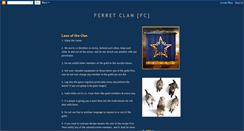 Desktop Screenshot of ferretclan.blogspot.com