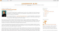 Desktop Screenshot of leadershipnetworkblog.blogspot.com