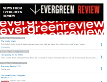 Tablet Screenshot of evergreenreviewblog.blogspot.com