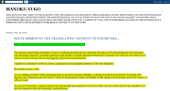 Desktop Screenshot of handke-yugo.blogspot.com