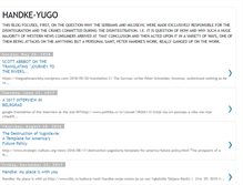 Tablet Screenshot of handke-yugo.blogspot.com