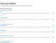 Tablet Screenshot of esensualgoddess.blogspot.com