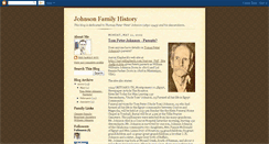 Desktop Screenshot of johnsonfamilytexas.blogspot.com