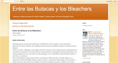 Desktop Screenshot of entrelasbutacasylosbleachers.blogspot.com