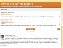 Tablet Screenshot of entrelasbutacasylosbleachers.blogspot.com