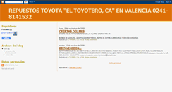 Desktop Screenshot of eltoyotero.blogspot.com
