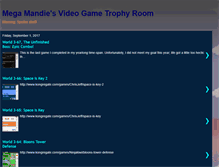 Tablet Screenshot of megamandie.blogspot.com
