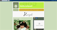 Desktop Screenshot of familiakuniyoshi.blogspot.com