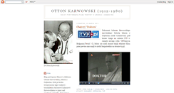 Desktop Screenshot of ottonkarwowski.blogspot.com