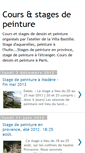Mobile Screenshot of coursstagesdepeinture.blogspot.com