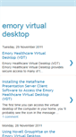 Mobile Screenshot of emoryvirtualdesktop.blogspot.com