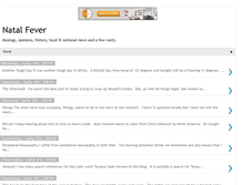 Tablet Screenshot of natal-fever.blogspot.com