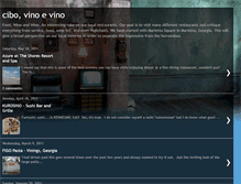 Tablet Screenshot of foodwineandwine.blogspot.com