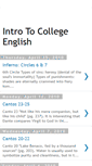 Mobile Screenshot of collegeintroenglish.blogspot.com