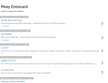 Tablet Screenshot of pinoyentrycard.blogspot.com