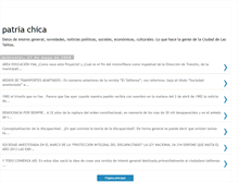 Tablet Screenshot of patriachicalastalitas.blogspot.com