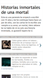 Mobile Screenshot of historiasinmortalesdeunamortal.blogspot.com