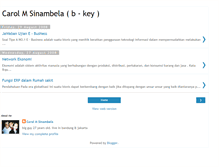 Tablet Screenshot of carol-sinambela.blogspot.com