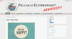 Desktop Screenshot of franco-enterprise.blogspot.com