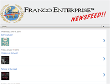 Tablet Screenshot of franco-enterprise.blogspot.com