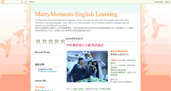 Desktop Screenshot of en-merrymoment.blogspot.com